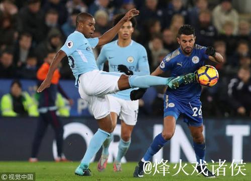 英超-哈兰德破门萨维尼奥传射 曼城2-0莱斯特城